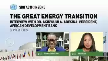 Free download SDG Action Zone: The Great Energy Transition - Interview with Dr. Akinwumi A. Adesina, President, African Development Bank video and edit with RedcoolMedia movie maker MovieStudio video editor online and AudioStudio audio editor onlin