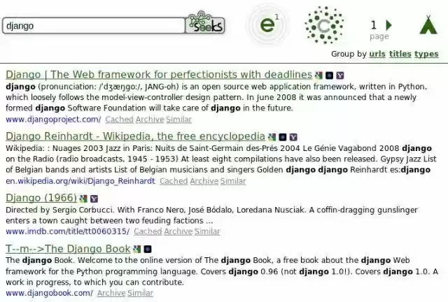 Download web tool or web app Seeks