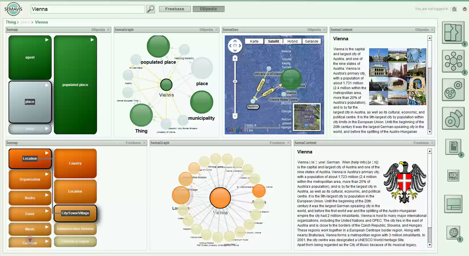 Download web tool or web app SemaVis (Flex UI)