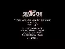 Free download ShangChiAndTheLegendOfTheTenRings_FilmClip_TheseAreLikeLowLevelFights.mpg video and edit with RedcoolMedia movie maker MovieStudio video editor online and AudioStudio audio editor onlin