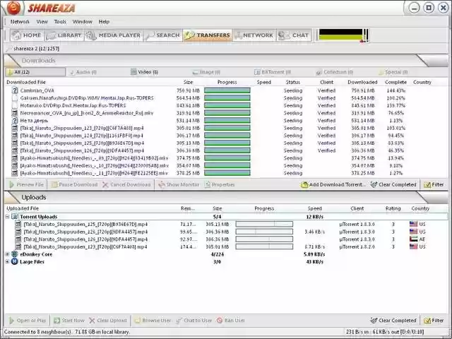 Download web tool or web app Shareaza