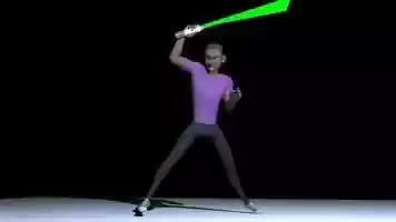 Free download Shot animation Jedi video and edit with RedcoolMedia movie maker MovieStudio video editor online and AudioStudio audio editor onlin