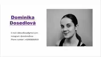 Free download Showreel Dominika Dosedlova 2021.mp4 video and edit with RedcoolMedia movie maker MovieStudio video editor online and AudioStudio audio editor onlin