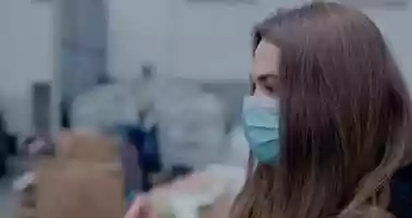 Free download Side View Close-up of Brunette Woman Adjusting Protective Mask. Young Lady Outdoors on City Street | Stock Footage - Videohive video and edit with RedcoolMedia movie maker MovieStudio video editor online and AudioStudio audio editor onlin