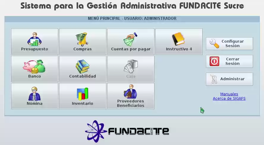 Download web tool or web app SIGAFS