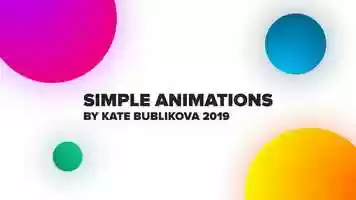 Free download Simple animation by Kate Bublikova video and edit with RedcoolMedia movie maker MovieStudio video editor online and AudioStudio audio editor onlin
