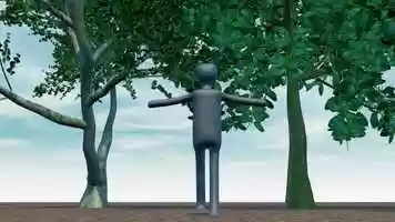 Free download simple character animation in Cinema 4D video and edit with RedcoolMedia movie maker MovieStudio video editor online and AudioStudio audio editor onlin
