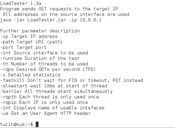 Download web tool or web app Simple HTTP GET Load Tester