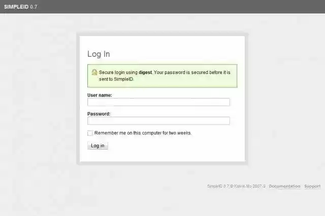 Download web tool or web app SimpleID