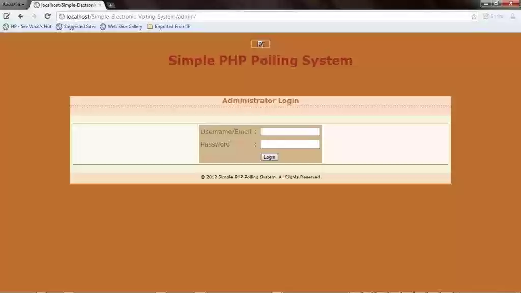 Download web tool or web app Simple PHP Polling System Download web tool or web app Simple PHP Polling System