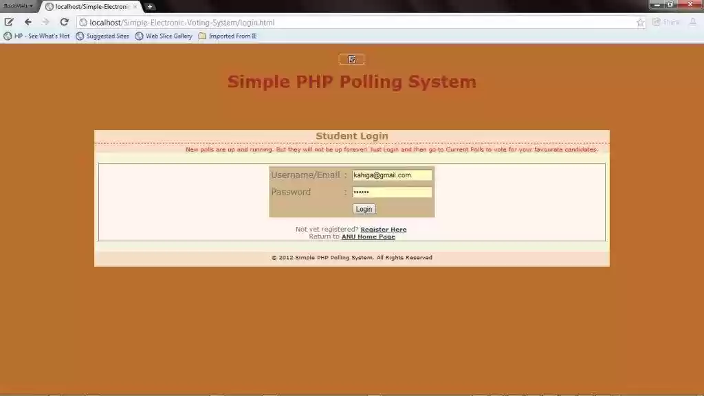 Download web tool or web app Simple PHP Polling System Download web tool or web app Simple PHP Polling System