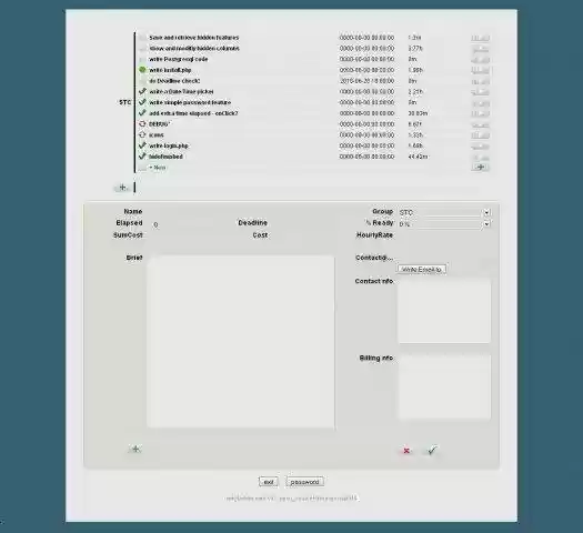 Download web tool or web app Simple Time Card - stc
