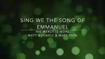 Free download Sing We the Song of Emmanuel (2019) - Lyric Video video and edit with RedcoolMedia movie maker MovieStudio video editor online and AudioStudio audio editor onlin
