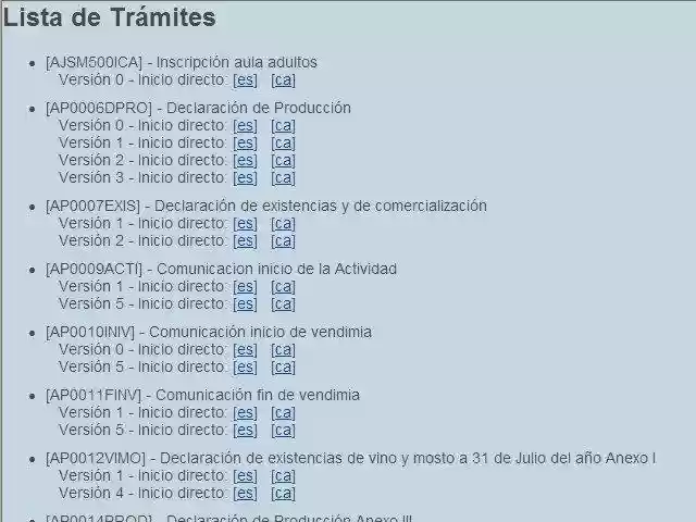Download web tool or web app sistra