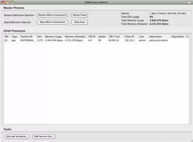 Download web tool or web app SiteFusion
