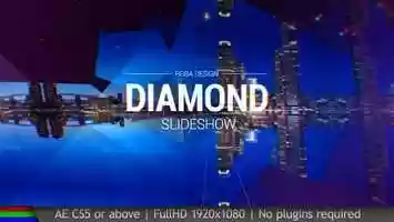 Free download Slideshow Diamond | After Effects Project Files - Videohive template video and edit with RedcoolMedia movie maker MovieStudio video editor online and AudioStudio audio editor onlin