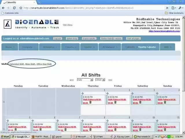 Download web tool or web app SmartSuite-Time Attendance  HRMS