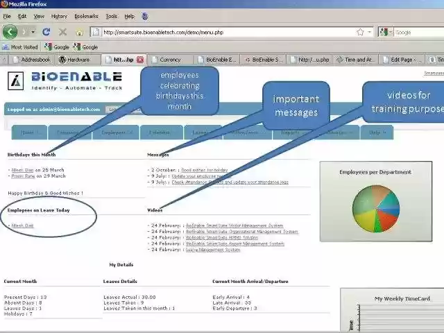 Download web tool or web app SmartSuite-Time Attendance  HRMS