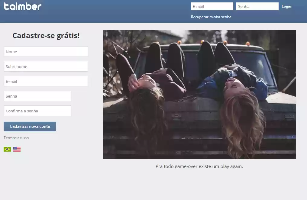 Download web tool or web app Social network Taimber blue Download web tool or web app Social network Taimber blue