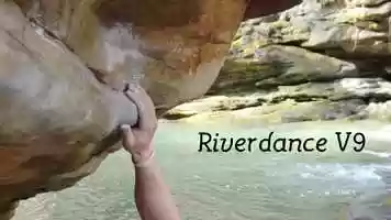 Free download Southern Bouldering: Riverdance V9 at Dayton Pocket video and edit with RedcoolMedia movie maker MovieStudio video editor online and AudioStudio audio editor onlin