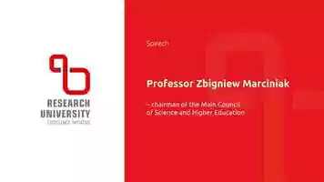 Free download Speech - Professor Zbigniew Marciniak video and edit with RedcoolMedia movie maker MovieStudio video editor online and AudioStudio audio editor onlin