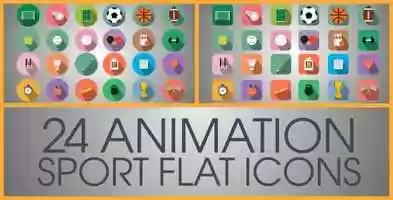 Free download Sport Flat Icon | After Effects Project Files - Videohive template video and edit with RedcoolMedia movie maker MovieStudio video editor online and AudioStudio audio editor onlin