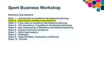 Free download Sports Business Workforce Development 2 video and edit with RedcoolMedia movie maker MovieStudio video editor online and AudioStudio audio editor onlin