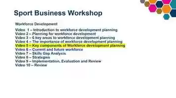 Free download Sports Business Workforce Development 5 video and edit with RedcoolMedia movie maker MovieStudio video editor online and AudioStudio audio editor onlin