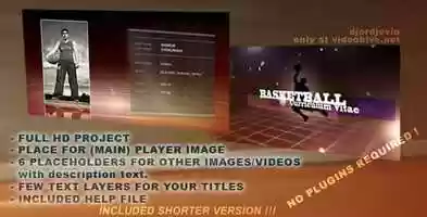Free download SPORT VIDEO CV | After Effects Project Files - Videohive template video and edit with RedcoolMedia movie maker MovieStudio video editor online and AudioStudio audio editor onlin