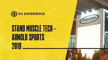 Free download Stand MuscleTech - Arnold Sports 2019 video and edit with RedcoolMedia movie maker MovieStudio video editor online and AudioStudio audio editor onlin