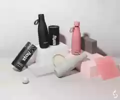 Free download Stay Sixty - Unique Water Bottles in 3 Colours - Stop-Motion Animation video and edit with RedcoolMedia MovieStudio video editor online and AudioStudio audio editor onlin