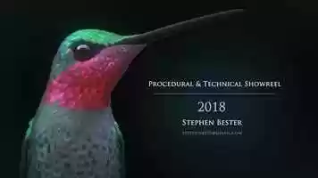 Free download Stephen Bester Procedural  Technical showreel 2018 video and edit with RedcoolMedia movie maker MovieStudio video editor online and AudioStudio audio editor onlin