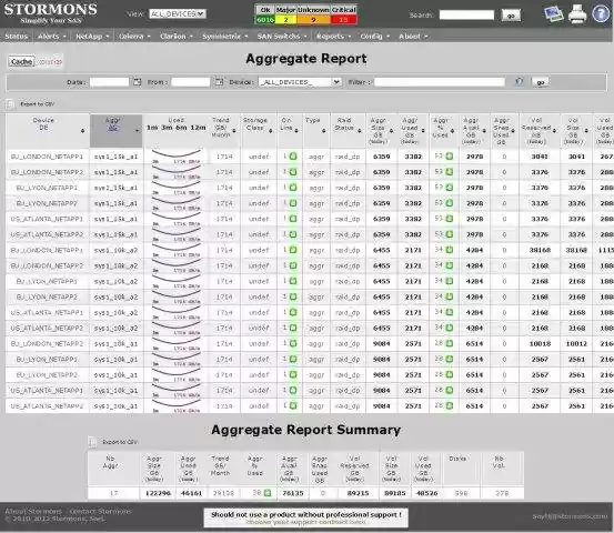 Download web tool or web app Stormons