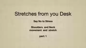 Free download Stretch  Move at your Desk p.1 video and edit with RedcoolMedia movie maker MovieStudio video editor online and AudioStudio audio editor onlin