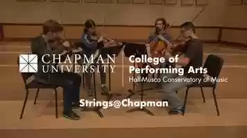 Free download Strings @ Chapman: Student Perspectives video and edit with RedcoolMedia movie maker MovieStudio video editor online and AudioStudio audio editor onlin
