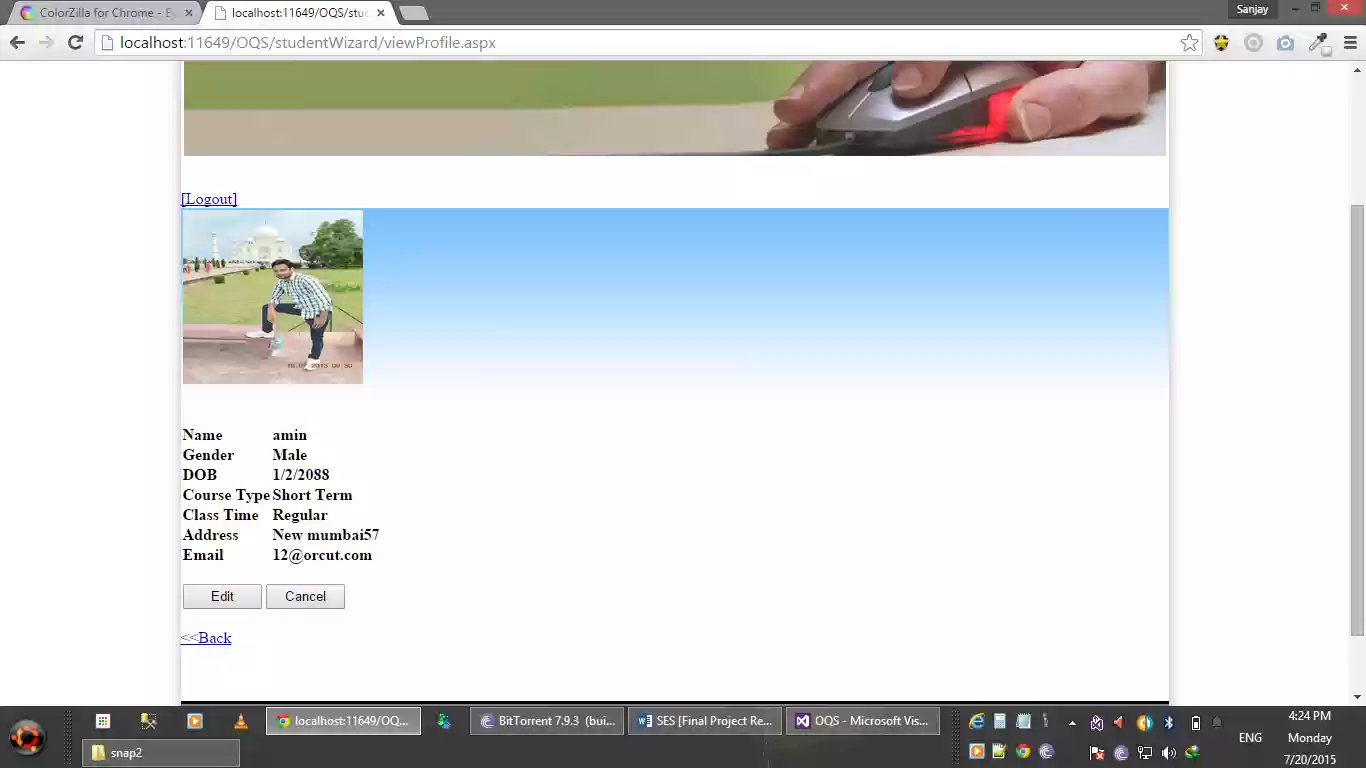 Download web tool or web app Student Evaluation System Download web tool or web app Student Evaluation System