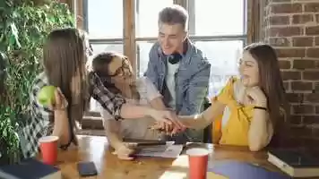 Free download Student Teamwork Stock Video video and edit with RedcoolMedia movie maker MovieStudio video editor online and AudioStudio audio editor onlin