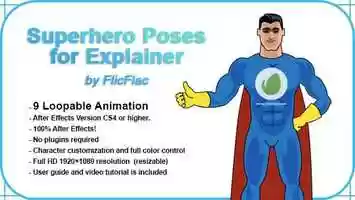 Free download Superhero Poses For Explainer | After Effects Project Files - Videohive template video and edit with RedcoolMedia movie maker MovieStudio video editor online and AudioStudio audio editor onlin