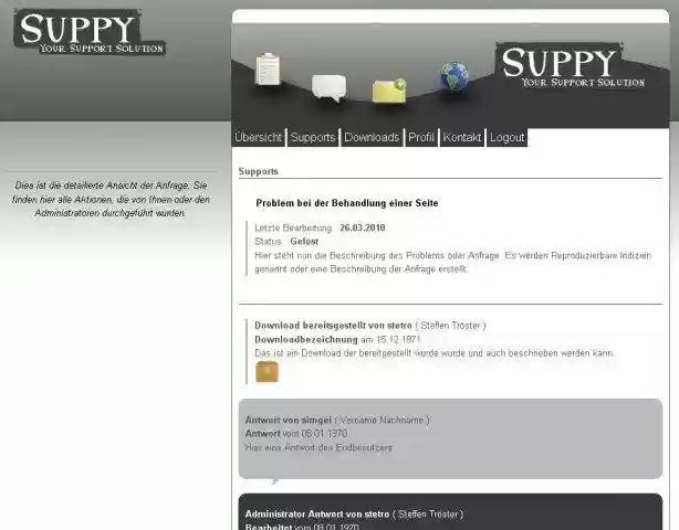 Download web tool or web app Suppy