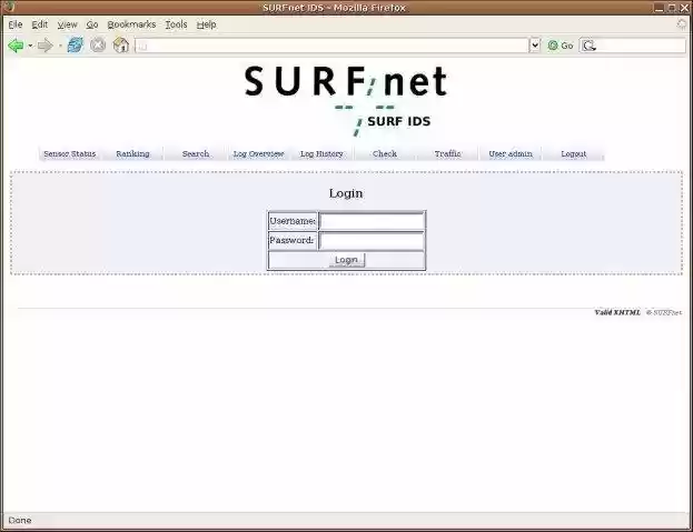 Download web tool or web app SURFnet IDS