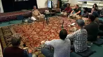 Free download Swapan Chaudhuri teaching at the Ali Akbar College of Music video and edit with RedcoolMedia movie maker MovieStudio video editor online and AudioStudio audio editor onlin