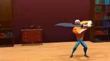 Free download Sword Master- 3D Character Animation- Acting - Cartoon video and edit with RedcoolMedia movie maker MovieStudio video editor online and AudioStudio audio editor onlin