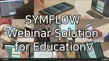 Free download SYMFLOW Webinar Solution for Education video and edit with RedcoolMedia movie maker MovieStudio video editor online and AudioStudio audio editor onlin