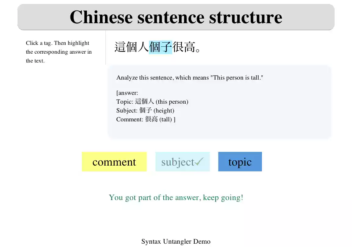 Download web tool or web app Syntax Untangler