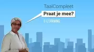 Free download TaalCompleet - praat je mee?  E-learning video and edit with RedcoolMedia movie maker MovieStudio video editor online and AudioStudio audio editor onlin