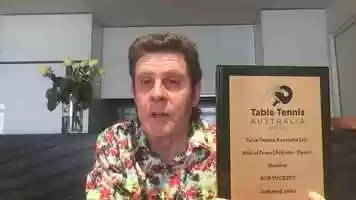 Free download Table Tennis Australia HALL OF FAME: Bob Tuckett video and edit with RedcoolMedia movie maker MovieStudio video editor online and AudioStudio audio editor onlin