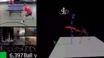 Free download Table Tennis Biomechanics - Markerless Motion Capture by Simi video and edit with RedcoolMedia movie maker MovieStudio video editor online and AudioStudio audio editor onlin
