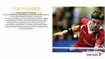 Free download TABLE TENNIS.pptx video and edit with RedcoolMedia movie maker MovieStudio video editor online and AudioStudio audio editor onlin