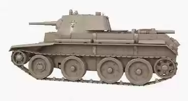 Free download Tank BT 7 Soviet Clay Vray 3D Model video and edit with RedcoolMedia movie maker MovieStudio video editor online and AudioStudio audio editor onlin