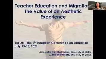 Free download Teacher Education and Migration: The Value of an Aesthetic Experience video and edit with RedcoolMedia movie maker MovieStudio video editor online and AudioStudio audio editor onlin
